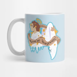 Pre-fall Crowley: "You're Gorgeous!" Mug